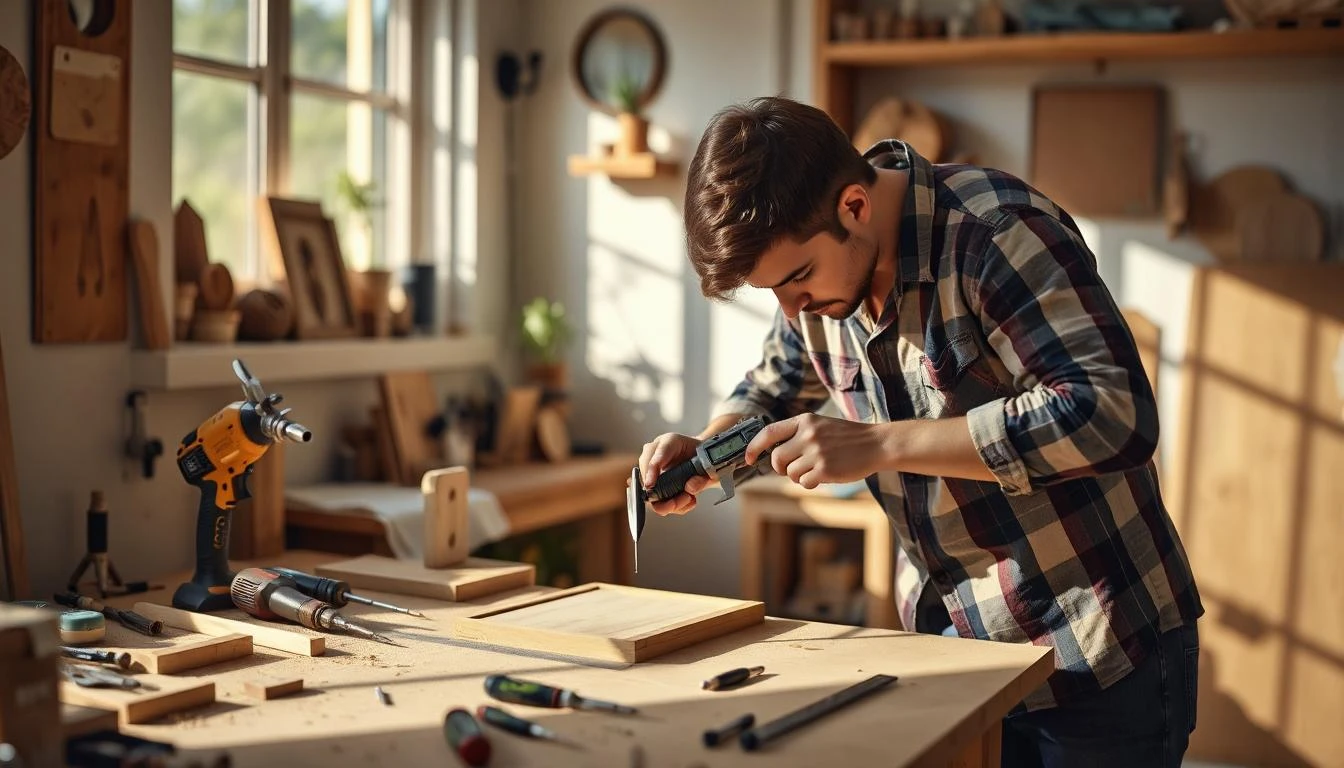 Image Easy DIY Projects with Precision Tools